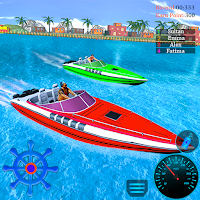 Ski Boat Racing Jet Boat Game