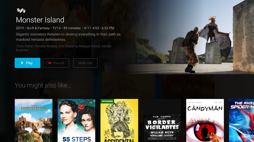 Screenshot of StreamTV by Buckeye Broadband