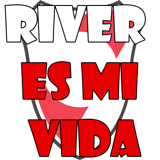Sticker Divertidos River Plate logo
