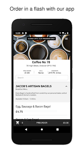 Android application Coffee No 78 screenshort