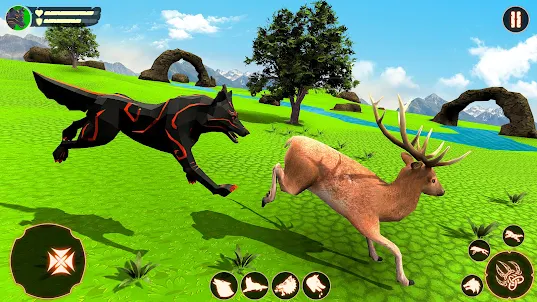 The Wolf Games 3D: Animal Sim