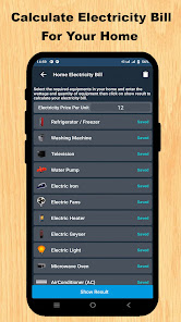 Captura de Pantalla 22 Calculadora de electricidad android