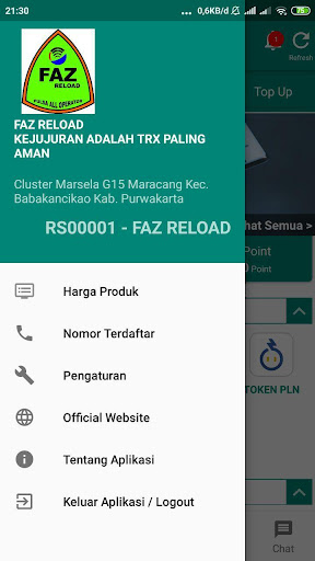 FAZ RELOAD Screen 2