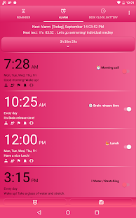 Speaking Alarm Clock - Hourly Screenshot