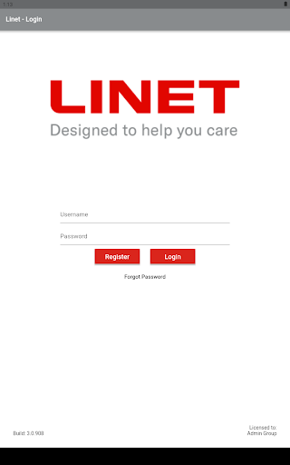 Android application Linet screenshort