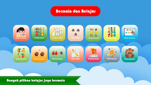 Android application Belajar membaca tanpa mengeja screenshort