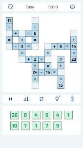 Match Cross - Math Puzzle Game