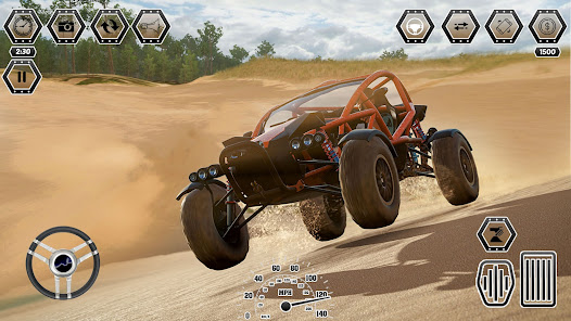 Captura 4 conducción buggy todoterreno android