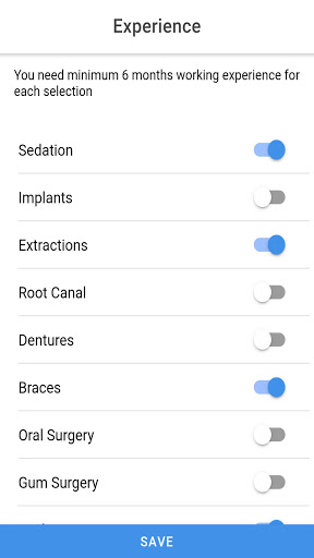 Dentalocums: best hourly rates Screenshot 3 - AppWisp.com