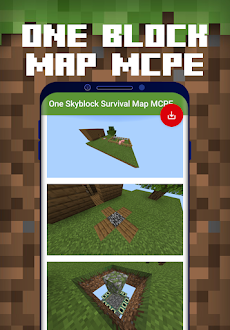 One Skyblock Survival Map MCPEのおすすめ画像5