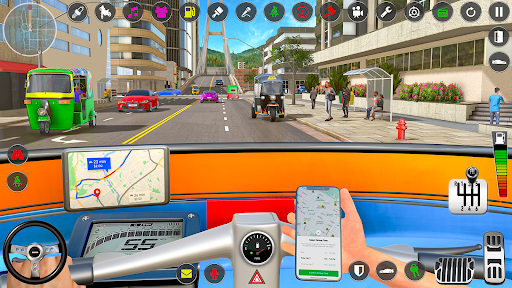 Android application City Rickshaw - Tuk Tuk Driver screenshort