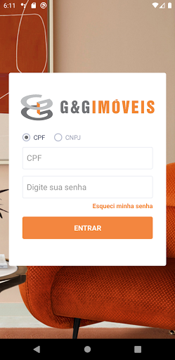 Android application G&G Imóveis screenshort