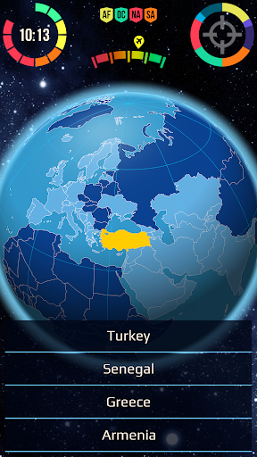 Android application Geography: Play to Learn screenshort