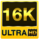 16k ultra hd video player (16k UHD) 2018 icon