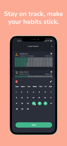 HabitRabbit: Make habits stick Screen 2
