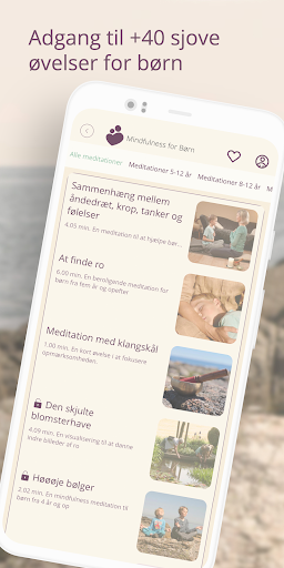 Mindfulness for Børn Appen Screenshot 4 - AppWisp.com