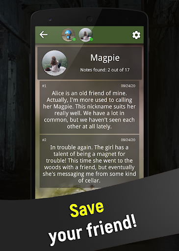 Mansion 2. Text Adventure Screen 2