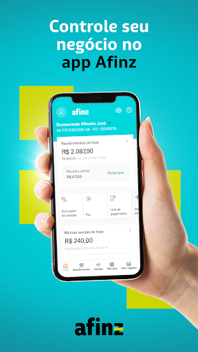Android application Maquininha Afinz screenshort