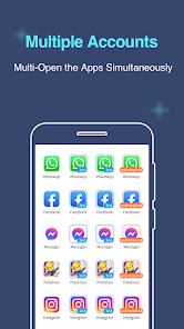 Multiple Accounts: Dual Space 4.3.8 APK + Mod (Unlocked / VIP) for Android