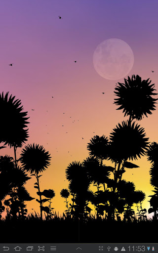 Sunflowers Free Live Wallaper