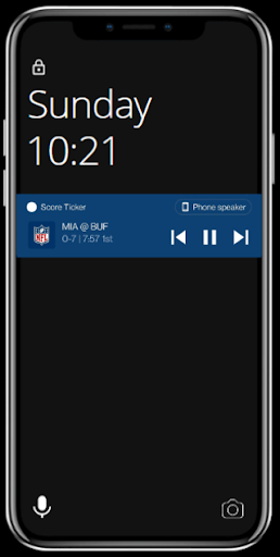 Android application Score Ticker: Sports Scores screenshort