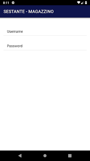 Android application SESTANTE - Magazzino screenshort