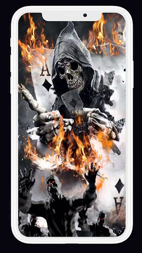 Android application Grim Reaper Wallpapers screenshort