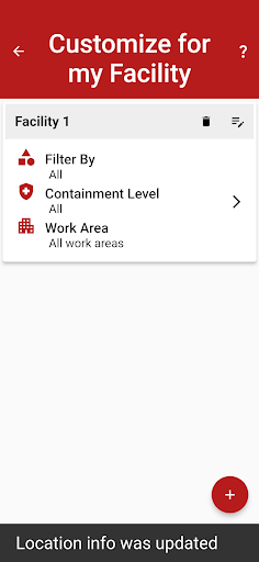 Canadian Biosafety Application Screen 3