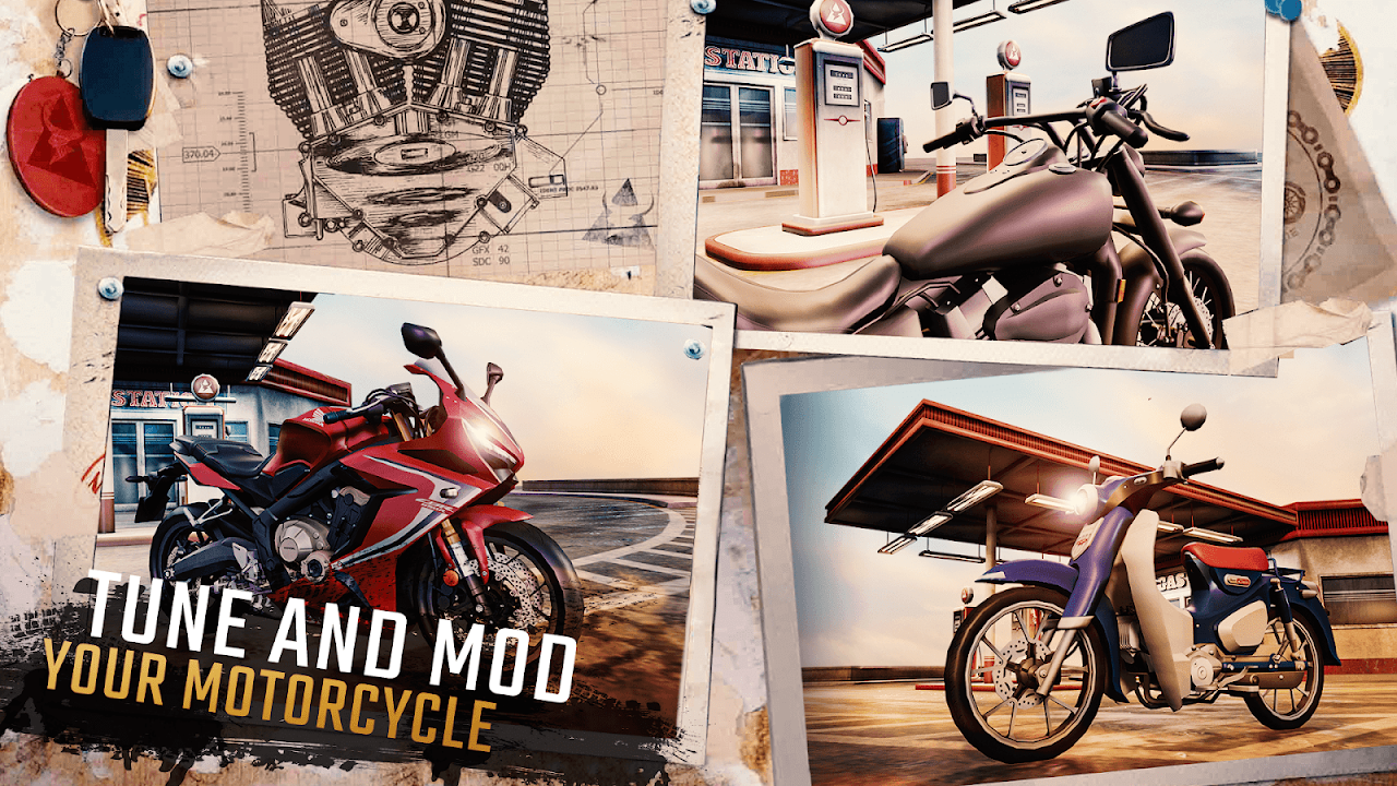 Download Moto Rider GO: Highway Traffic (MOD Unlimited Money)