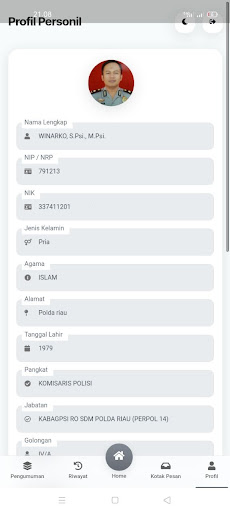 E-PSIKOLOGI POLDA RIAU Screen 3