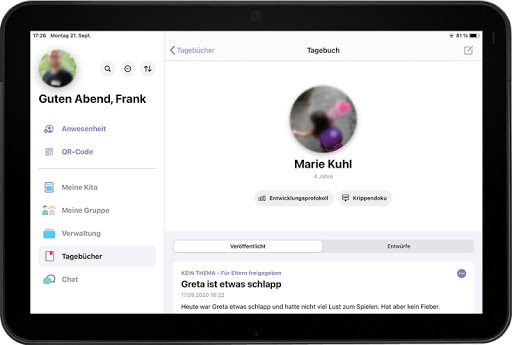 kitaleicht für Erzieher Screen 2