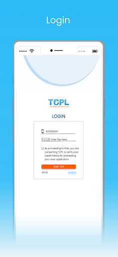Android application TCPL screenshort