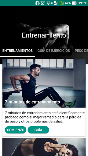 Vista previa de la aplicación