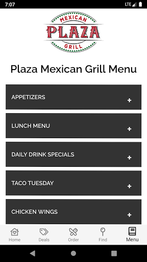 Plaza Mexican Grill Screen 2