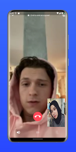 Tom Holland Fake Video Call Screen 3