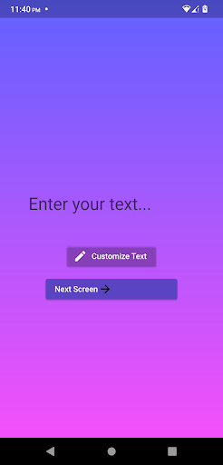 Android application MiniTypo -Text Animation Maker screenshort