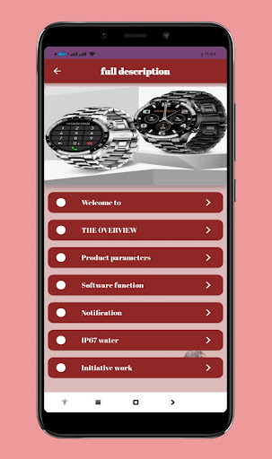 Lige Smart Watch ip67 guide Screen 2