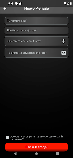 Fm Impacto 100.3 El Maiten Screen 3