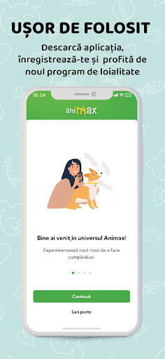 Android application Animax screenshort
