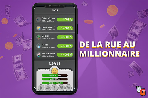 Aperçu de l'application