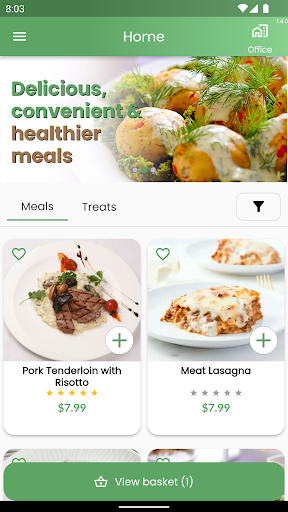 Android application 5 MINUTE GOURMET screenshort