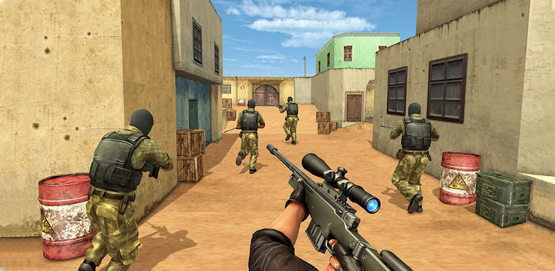 FPS 코만도 슈팅 - 총기 게임, 군대 게임