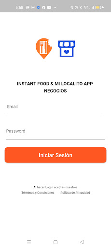 Instant Food Negocios Screen 2