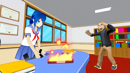 Anime High School Girl 3D Life – Yandere & Sakura 3
