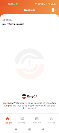 EasyCA MPKI Screen 2