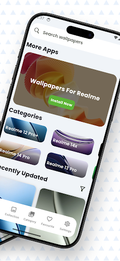 Screenshot of Wallpapers For Realme HD - 4K