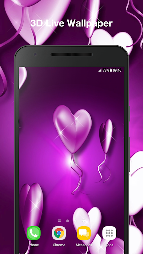 Android application Balloons Live Wallpaper screenshort