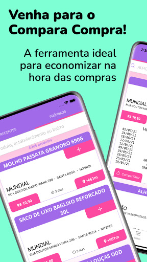 Android application Compara Compra screenshort