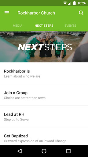 Screenshot of Rockharbor Church