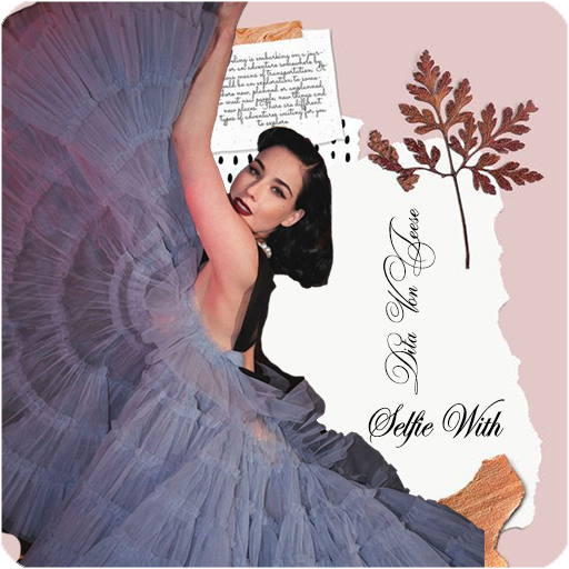 Selfie With Dita Von Teese